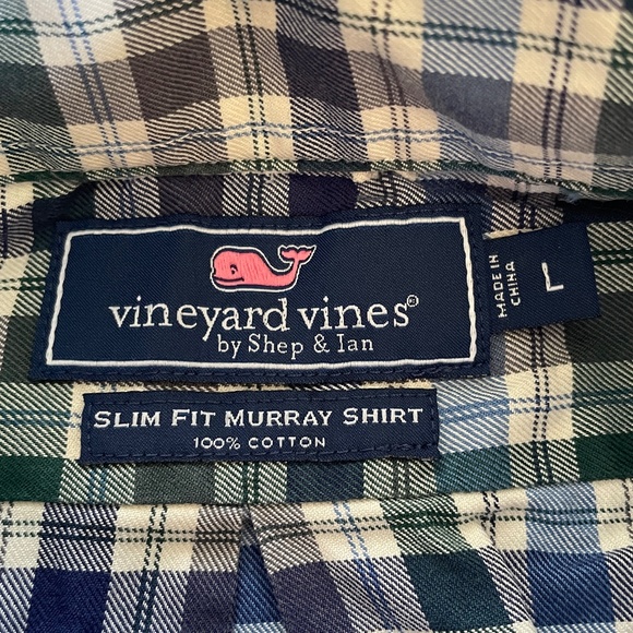 vineyard vines Slim Fit Murray Shirt Size Large - Picture 3 of 4